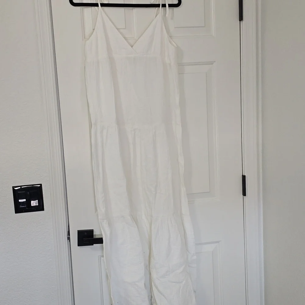 L*Space Elegant White Maxi Dress Sz Sm Nwt - Picture 2 of 8